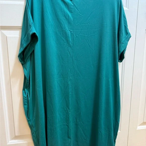 MTS Teal Casual Dress - Picture 3 of 4